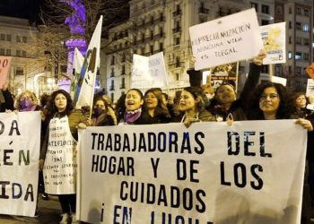 Trabajadora del hogar: “La única manera de acabar con esta explotación es luchando”