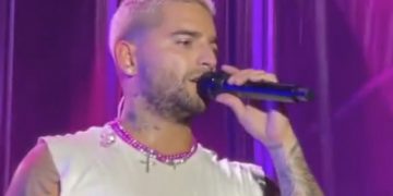 Maluma expulsa de su concierto en Chiclana a dos mujeres que se estaban peleando