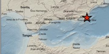 Registrado un terremoto de magnitud 3,4 al suroeste de Carboneras sentido por la población