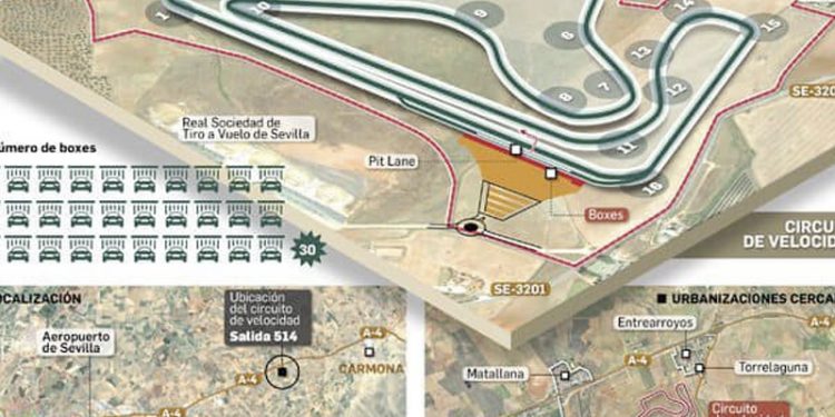 El Circuito de Carmona, cada día más cerca