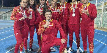 #EspañaAtletismo logra 16 medallas en el Campeonato Mediterráneo sub23 de Pescara