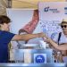 Aguas de Cádiz reparte 4.000 vasos de agua fresquita durante el fin de semana de SailGP