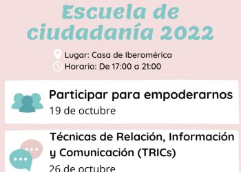 La Casa de Iberoamérica acoge los talleres del programa ‘Escuela de Ciudadanía’