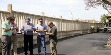 El Ayuntamiento de Jerez avanza en la reurbanización integral del Complejo Deportivo Chapín