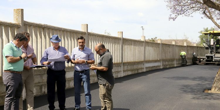 El Ayuntamiento de Jerez avanza en la reurbanización integral del Complejo Deportivo Chapín
