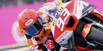 Márquez satisfecho con su rendimiento a pesar de la caída