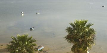 Prohibido temporalmente el baño en la playa La Cachucha de Puerto Real