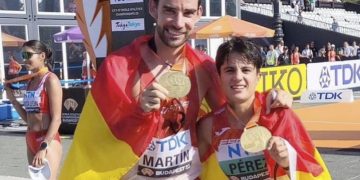 María Pérez y Álvaro Martín hacen historia en el Mundial de Atletismo: doblete de oro en marcha de 35 kilómetros