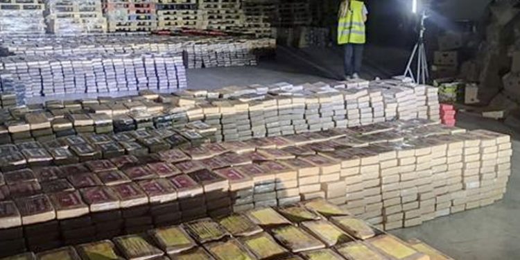 Incautado en el Puerto de Algeciras el mayor alijo de cocaína intervenido en España