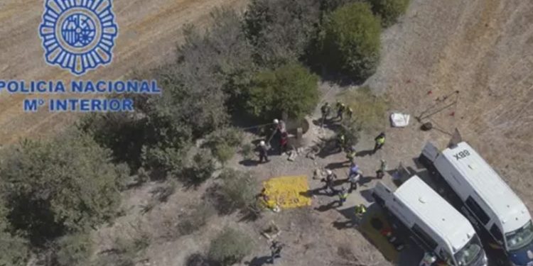 Detenida una persona por el hallazo de un cadáver en un pozo en Jerez