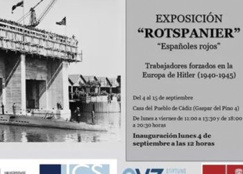 La exposición ‘Rotspanier’ sobre trabajadores forzados en la Alemania Nazi se inaugura en Casa del Pueblo del PSOE en Cádiz