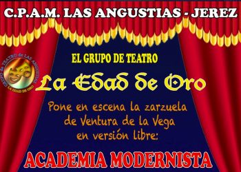 El grupo de teatro «La edad de oro» llevará la obra «Academia modernista» a La Barca de la Florida